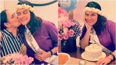 Neha Dhupia's mother, Manpinder showers her daughter with all the love. (Instagram/@nehadhupia) Neha Dhupia's mother, Manpinder showers her daughter with all the love. (Instagram/@nehadhupia)