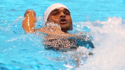 India's Suyash Narayan Jadhav. (Getty Images)