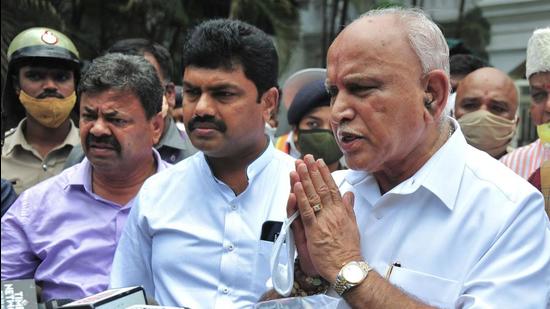 Former Karnataka chief minister BS Yediyurappa will undergo a state-wide tour and will talk to the BJP state leadership and president Nalin Kumar Kateel and then finalise the tour. (AFP) Former Karnataka chief minister BS Yediyurappa will undergo a state-wide tour and will talk to the BJP state leadership and president Nalin Kumar Kateel and then finalise the tour. (AFP)