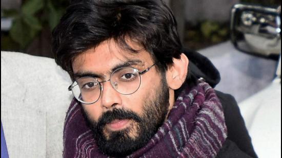 Sharjeel has been in judicial custody since January 2020 after he was slapped with the stringent Unlawful Activities Prevention Act and sedition, among other charges. (Amal KS/HT)