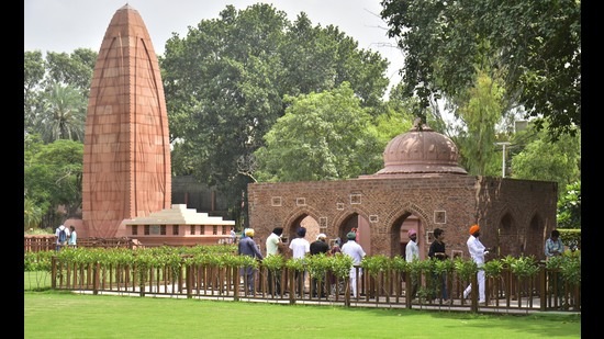 The Jallianwala Bagh in Amritsar.
