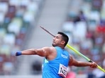 Sundar Singh Gurjar of India in action