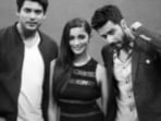 Alia Bhatt along with Sidharth Shukla and Varun Dhawan.