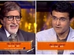 Amitabh Bachchan took to the hot seat as Sourav Ganguly turned host in the new promo of Kaun Banega Crorepati 13. Amitabh Bachchan took to the hot seat as Sourav Ganguly turned host in the new promo of Kaun Banega Crorepati 13.