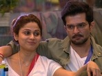 Raqesh Bapat and Shamita Shetty in Bigg Boss OTT. Raqesh Bapat and Shamita Shetty in Bigg Boss OTT.