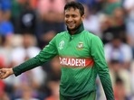 Shakib Al Hasan continues to break records.(Getty Images) Shakib Al Hasan continues to break records.(Getty Images)