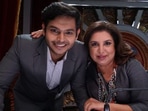 Sidharth Sagar poses with Farah Khan.