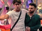 Rahul Vaidya with late actor Sidharth Shukla.