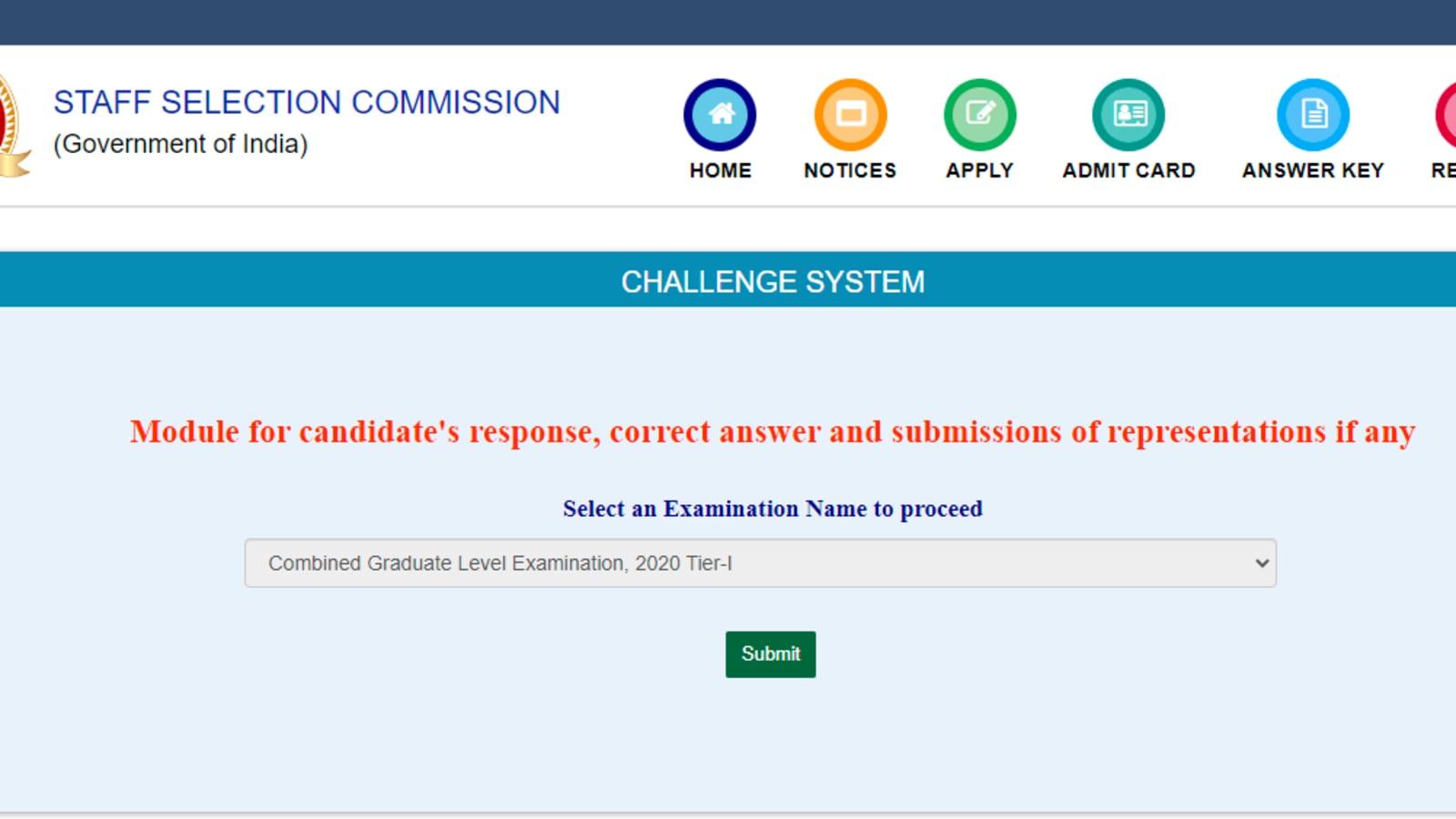 SSC CGL Tier 1 answer keys released, link to check keys and raise objection