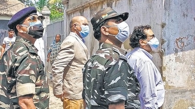 CBI officers visited Nalhati on August 29 and recorded statements of Jaiswal’s family. (PTI) CBI officers visited Nalhati on August 29 and recorded statements of Jaiswal’s family. (PTI)