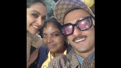 A file photograph of Deepika Padukone with acid attack survivor Bala (Sourced)