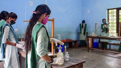 Earlier, the state government said schools will be opened only after vaccinating all children, but had second thoughts after neighbouring state Tamil Nadu reopened schools. (PTI)