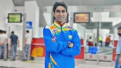 India's Pramod Bhagat (Twitter)