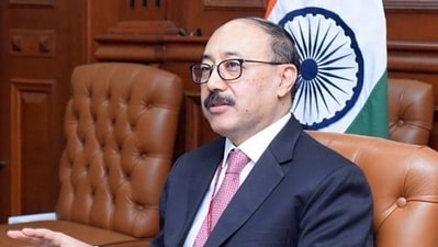 Foreign secretary Harsh Vardhan Shringla (File Photo / ANI)