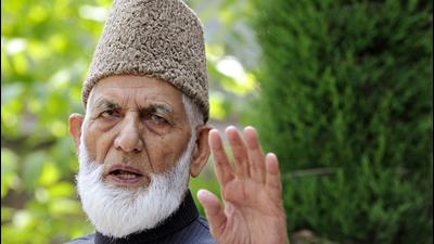 A file photo of separatist leader Syed Ali Shah Geelani. He was the face of the Jamaat-e-Islami, the political arm of the outlawed terror organisation, Hizbul Mujahideen. (ANI) A file photo of separatist leader Syed Ali Shah Geelani. He was the face of the Jamaat-e-Islami, the political arm of the outlawed terror organisation, Hizbul Mujahideen. (ANI)