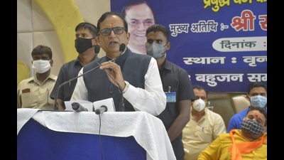 BSP leader Satish Chandra Mishra. (HT FIle photo)