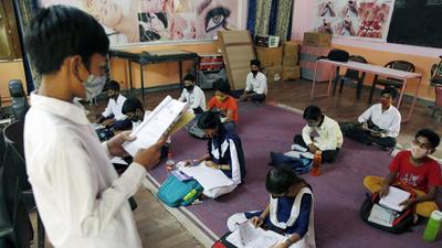 Over 19,000 teachers in government and private schools were to be vaccinated against Covid-19 in the district, of which everyone has at least received one dose, officials said. (Vipin Kumar/HT PHOTO)