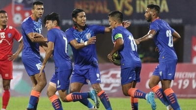 India draw 1-1 with Nepal in friendly (AIFF) India draw 1-1 with Nepal in friendly (AIFF)