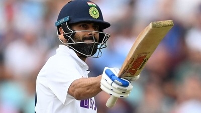India captain Kohli peeled off back to back fifties - the first time he has done so in Tests since 2019. (Getty Images) India captain Kohli peeled off back to back fifties - the first time he has done so in Tests since 2019. (Getty Images)