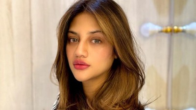 Nusrat Jahan has shared a picture in her new look. Nusrat Jahan has shared a picture in her new look.