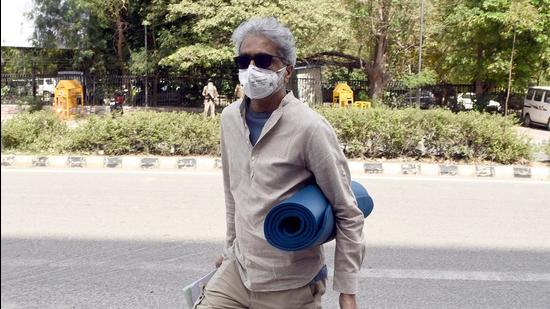 Civil rights activist Gautam Navlakha is one of the accused in the Elgar Parishad case. (HT FILE)