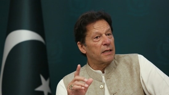Pakistan's prime minister Imran Khan.(Reuters)