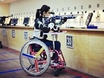 Shooter Avani Lekhara in action