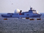 The nuclear missile tracking ship will be manned by Indian Navy personnel with the Strategic Forces Command. The nuclear missile tracking ship will be manned by Indian Navy personnel with the Strategic Forces Command.