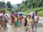 There are nearly 400 children of Myanmar refugees who fall in the age group of six to 14 years(Lawngtlai district administration) There are nearly 400 children of Myanmar refugees who fall in the age group of six to 14 years(Lawngtlai district administration)