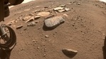 NASA’s Perseverance Mars rover will abrade the rock at the center of this image, allowing scientists and engineers to assess whether it would hold up to the rover’s more powerful sampling drill.(NASA/JPL-Caltech) NASA’s Perseverance Mars rover will abrade the rock at the center of this image, allowing scientists and engineers to assess whether it would hold up to the rover’s more powerful sampling drill.(NASA/JPL-Caltech)