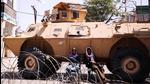 Taliban forces with their armoured vehicles block the road near the presidential place in Kabul, Afghanistan, September 2. (REUTERS) Taliban forces with their armoured vehicles block the road near the presidential place in Kabul, Afghanistan, September 2. (REUTERS)