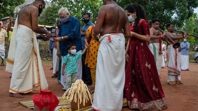 Covid infections saw a major spike in Kerala in the past two weeks – a phenomenon experts have attributed to Onam festivities and the laxity of restrictions on social movement through the festival. (AP Photo/R S Iyer) (AP) Covid infections saw a major spike in Kerala in the past two weeks – a phenomenon experts have attributed to Onam festivities and the laxity of restrictions on social movement through the festival. (AP Photo/R S Iyer) (AP)