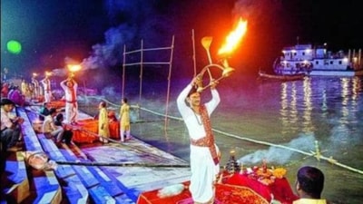Bihar State Tourism Developement Corporation handles cruise tourism and Ganga Arti in the river Ganga in Patna. (Courtesy-BSTDC) Bihar State Tourism Developement Corporation handles cruise tourism and Ganga Arti in the river Ganga in Patna. (Courtesy-BSTDC)