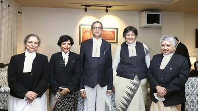 The photograph also acknowledges a new generation of women who are aspirational, driven and, given the opportunity, as likely to succeed as men. We have just seen it in sport where women have returned from Tokyo with medals. (PTI) The photograph also acknowledges a new generation of women who are aspirational, driven and, given the opportunity, as likely to succeed as men. We have just seen it in sport where women have returned from Tokyo with medals. (PTI)
