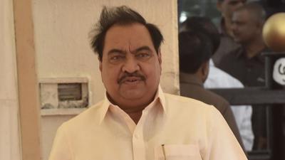 NCP leader Eknath Khadse. (Anshuman Poyrekar/HT Photo) NCP leader Eknath Khadse. (Anshuman Poyrekar/HT Photo)