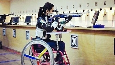 Shooter Avani Lekhara in action (ANI) Shooter Avani Lekhara in action (ANI)