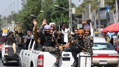 The Taliban were expected to form a government as early as Friday. (AFP Photo) The Taliban were expected to form a government as early as Friday. (AFP Photo)