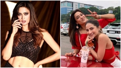 Shweta Tiwari and her daughter Palak Tiwari. Shweta Tiwari and her daughter Palak Tiwari.