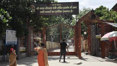 The crime scene where the man was shot dead in Gurugram on Friday (Vipin Kumar/HT PHOTO) The crime scene where the man was shot dead in Gurugram on Friday (Vipin Kumar/HT PHOTO)