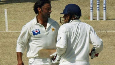 Virender Sehwag recalled the abuses that were hurled at him by Pakistan cricketers on his India debut.&nbsp; (Getty)