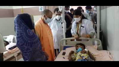 Yogi Adityanath ordered officials to launch a statewide cleanliness and sanitation drive starting September 5 to combat the increasing number of dengue cases in Uttar Pradesh. He also instructed officials to use Covid and Covid isolation beds for treating dengue patients and those with other viral infections. (HT PHOTO) Yogi Adityanath ordered officials to launch a statewide cleanliness and sanitation drive starting September 5 to combat the increasing number of dengue cases in Uttar Pradesh. He also instructed officials to use Covid and Covid isolation beds for treating dengue patients and those with other viral infections. (HT PHOTO)
