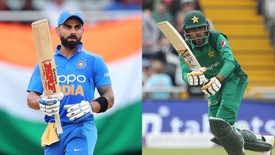 Fans are already excited at the prospect of a Virat Kohli vs Babar Azam battle. (Getty Images)