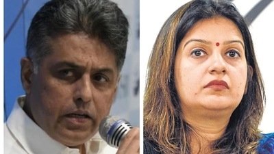 The Twitter war of words went on with Manish Tewari posting a screenshot of Priyanka Chaturvedi extending birthday greetings to Suhel Seth, who was accused of sexual misconduct. The Twitter war of words went on with Manish Tewari posting a screenshot of Priyanka Chaturvedi extending birthday greetings to Suhel Seth, who was accused of sexual misconduct.