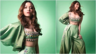 If you want to up your fashion game this festive season then you can take some inspiration from this look of Tamanna Bhatia. (Instagram/@Tamannaah Bhatia) If you want to up your fashion game this festive season then you can take some inspiration from this look of Tamanna Bhatia. (Instagram/@Tamannaah Bhatia)