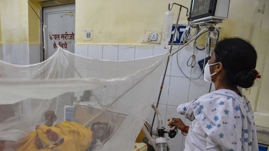 UP CM Yogi Adiyanath on Thursday told authorities to assign a nodal officer in each district to monitor the spread of the fever.(AFP file photo) UP CM Yogi Adiyanath on Thursday told authorities to assign a nodal officer in each district to monitor the spread of the fever.(AFP file photo)