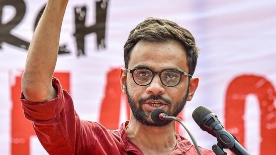 The investigating officer has ‘fertile imagination’, Umar Khalid's lawyer argued in front of the court seeking bail of Khalid.(PTI photo)