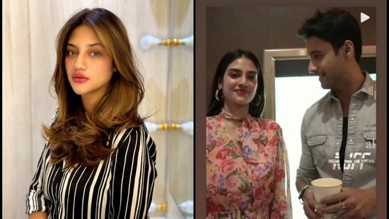 Nusrat Jahan welcomed her son last month and her rumoured boyfriend Yash Dasgupta has been by her side.