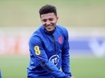 Jadon Sancho to miss England's upcoming World Cup qualifiers(REUTERS)