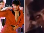 Bhagyashree and Salman Khan in Maine Pyar Kiya. Bhagyashree and Salman Khan in Maine Pyar Kiya.