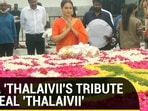 REEL ‘THALAIVII'S TRIBUTE TO REAL ‘THALAIVII'